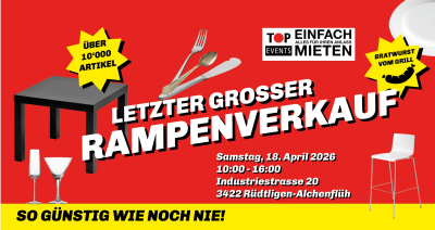 Rampenverkauf Top Events